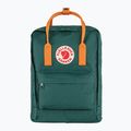 Fjällräven Kanken 16 l turistický batoh arctic green/spicy orange