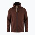 Pánska mikina Fjällräven Övik Fleece Hoodie autumn leaf