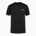 Pánske tričko Fjällräven Abisko Wool Logo black