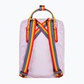 Mestský batoh Fjällräven Kanken Rainbow Mini 7 l pastel lavender/rainbow pattern 3