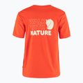 Dámske tričko Fjällräven Walk With Nature flame orange 2