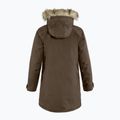 Dámsky zateplený kabát Fjällräven Nuuk Parka tmavý dub 2