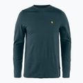 Pánske trekingové tričko longsleeve Fjällräven Bergtagen Merino mountain blue
