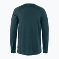 Pánske trekingové tričko longsleeve Fjällräven Bergtagen Merino mountain blue 2