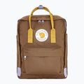 Mestský batoh Fjällräven Kånken Concept 16 l khaki dust/kantarell