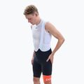 Pánske cyklistické šortky POC Essential Road VPDs Bib Shorts uranium black/hydrogen white 3