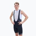 Pánske cyklistické šortky POC Pure VPDs Bib Shorts uranium black/uranium black