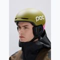 Lyžiarska prilba POC Obex Contour olivine green matt/thulite pink matt 5
