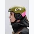 Lyžiarska prilba POC Obex Contour olivine green matt/thulite pink matt 7