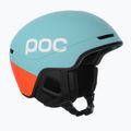 Lyžiarska prilba POC Obex Contour indicolite blue matt/carnelian orange matt