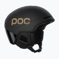 Lyžiarska prilba POC Obex Contour Marco Odermatt Ed. uranium black/podium gold