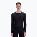 Pánsky cyklistický dres longsleeve POC Layer Mid Jersey uranium black