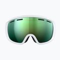 Lyžiarske okuliare POC Fovea hydrogen white/partly sunny green