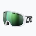 Lyžiarske okuliare POC Fovea hydrogen white/partly sunny green 4