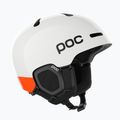 Lyžiarska prilba POC Fornix MIPS hydrogen white/fluorescent orange