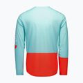 Pánske cyklistické tričko longsleeve POC Motion Air Jersey lazurite blue/carnelian orange 6