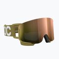 Lyžiarske okuliare POC Nexal olivine green/partly sunny rose gold 2