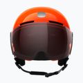 Detská lyžiarska prilba POC POCito Obex Visor S2 Jr fluo orange/clarity pocito/partly sunny/lt orange 3