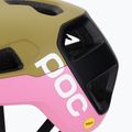 Cyklistická prilba POC Cularis olivine green matt/thulite pink matt 7