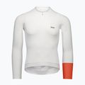 Pánske cyklistické tričko longsleeve POC Cadence Jersey hydrogen white