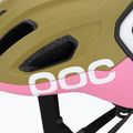 Cyklistická prilba POC Amidal olivine green matt/thulite pink matt 7
