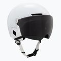 Lyžiarska prilba POC Obex Visor hydrogen white matt/clarity universal/sunny/grey