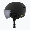 Lyžiarska prilba POC Obex Visor uranium black matt/clarity u/partly sunny/silver 3