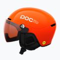 Detská lyžiarska prilba POC POCito Obex Visor S2 Jr fluorescent orange 2