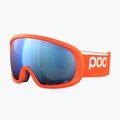 Lyžiarske okuliare POC Fovea Mid zink orange/partly sunny blue 3