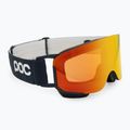 Lyžiarske okuliare POC Nexal Mid apatite navy/partly sunny orange