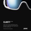 Lyžiarske okuliare POC Zonula hydrogen white/partly sunny blue 11