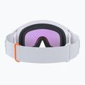 Lyžiarske okuliare POC Zonula Race hydrogen white/zink orange/partly blue 4
