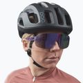 Cyklistické okuliare POC Elicit purple quartz translucent/clarity road silver 7