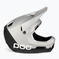 Cyklistická prilba POC Coron Air MIPS argentite silver/uranium black matt 3