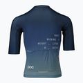 Pánsky cyklistický dres POC Pristine Print gradient turmaline navy 6