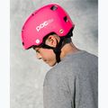 Detská cyklistická prilba POC POCito Crane MIPS fluorescent pink 7