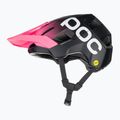 Cyklistická prilba POC Kortal Race MIPS fluorescenčná ružová/uranium čierna matná 5