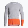 Pánske cyklistické oblečenie s dlhým rukávom POC MTB Pure granite grey/zink orange 3