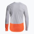 Pánske cyklistické oblečenie s dlhým rukávom POC MTB Pure granite grey/zink orange 4