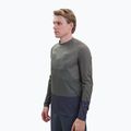 Pánske cyklistické tričko longsleeve POC MTB Pure epidote green/sylvanite grey