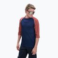 Pánsky cyklistický dres POC MTB Pure 3/4 turmaline navy/himalayan salt 2