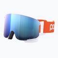 Lyžiarske okuliare POC Nexal Clarity Comp fluorescent orange/hydrogen white/spektris blue 8