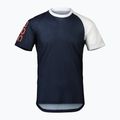 Pánsky cyklistický dres POC MTB Pure turmaline navy/hydrogen white