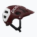 MTB cyklistická prilba POC Tectal Race MIPS garnet red/hydrogen white matt 3