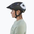 Cyklistická prilba POC Axion Race MIPS uranium black matt/hydrogen white 8