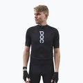 Pánsky cyklistický dres POC Essential Road Logo uranium black