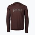 Pánske cyklistické oblečenie s dlhým rukávom POC Reform Enduro Jersey axinite brown 3