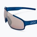 Cyklistické okuliare POC Crave opal blue translucent/clarity trail silver 5