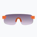 Cyklistické okuliare POC Elicit fluorescent orange translucent/clarity road gold 3