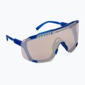 Cyklistické okuliare POC Devour opal blue translucent/clarity trail silver 2
